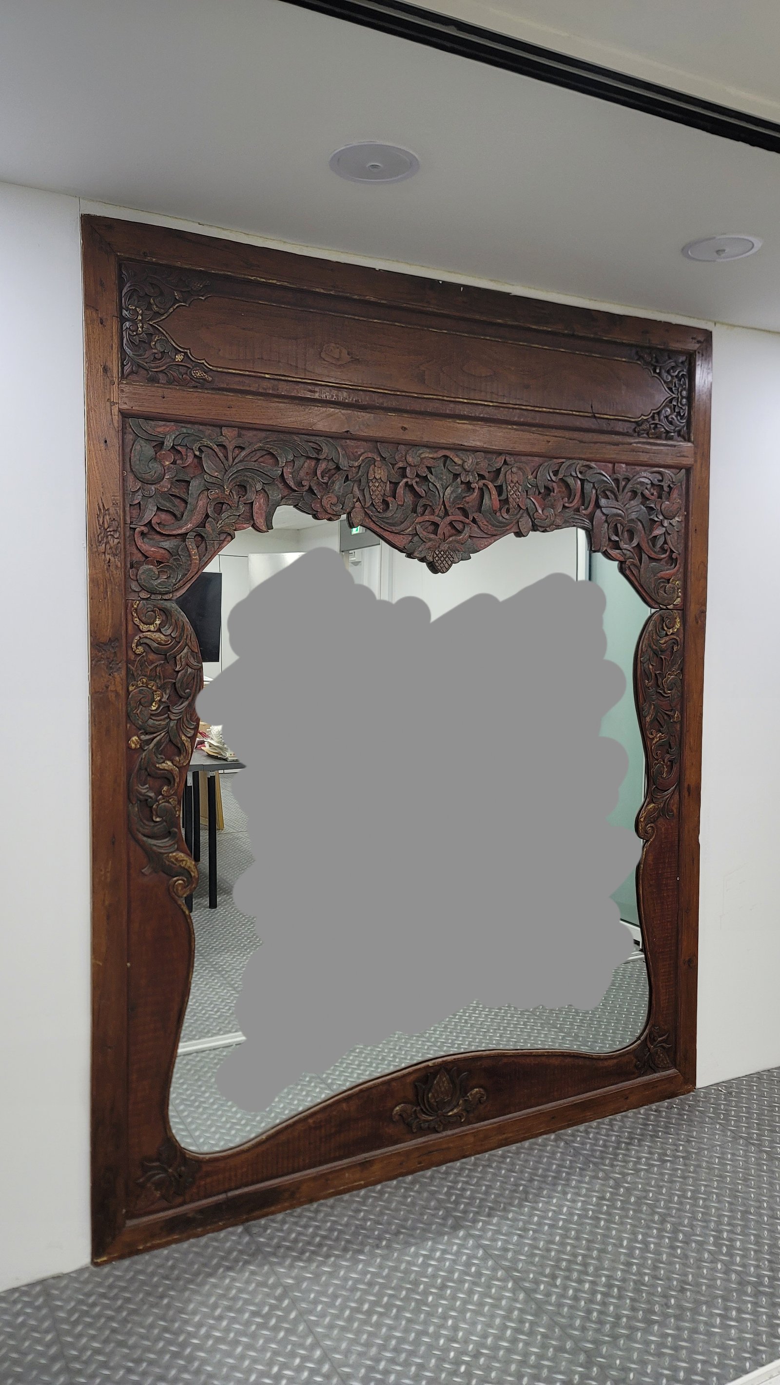 인도네시아 왕실 대형 장식거울